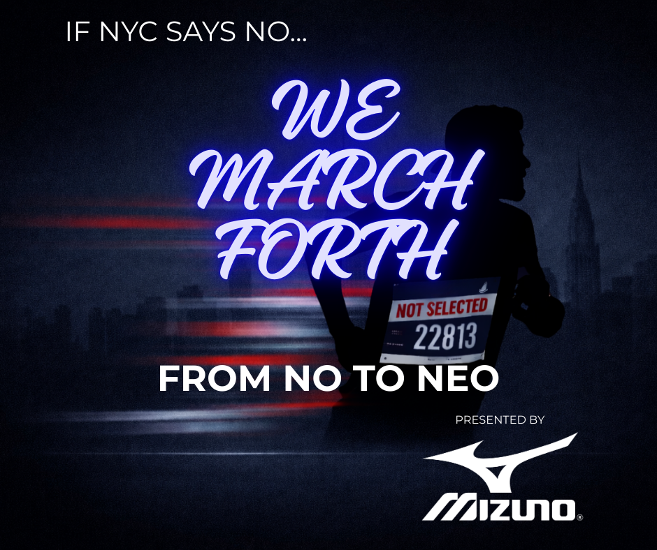 If NYC Says No….Mizuno Says NEO 