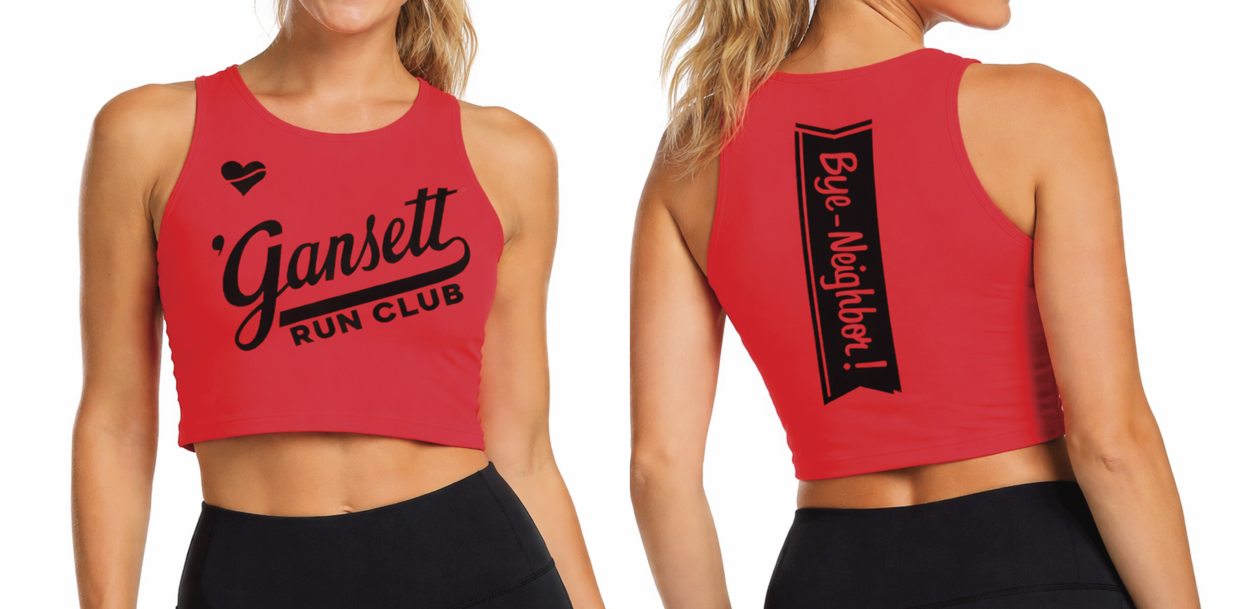 PRE-ORDER Gansett Run Club Crop (Women's)