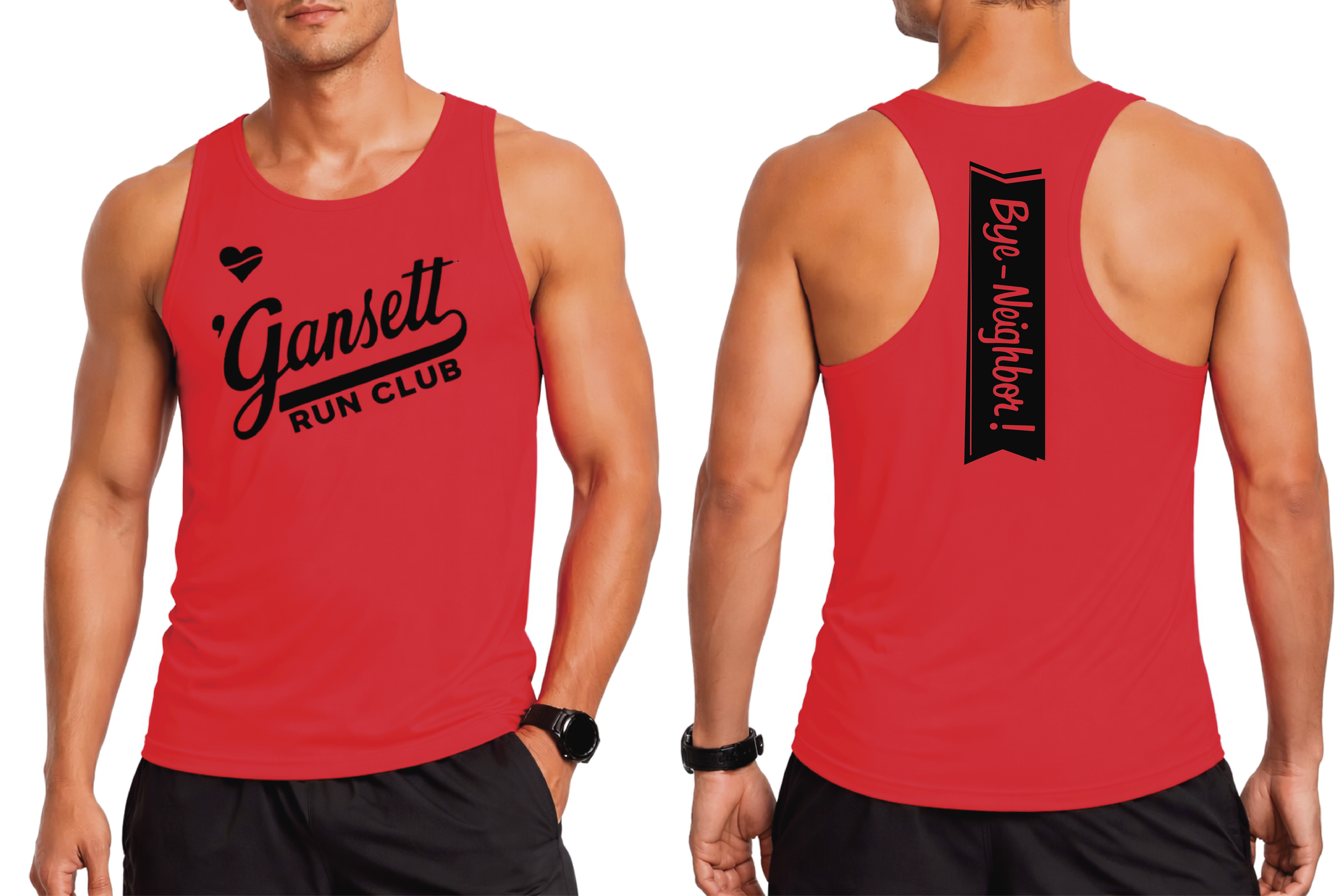 PRE-ORDER Gansett Run Club Singlet (Men's)