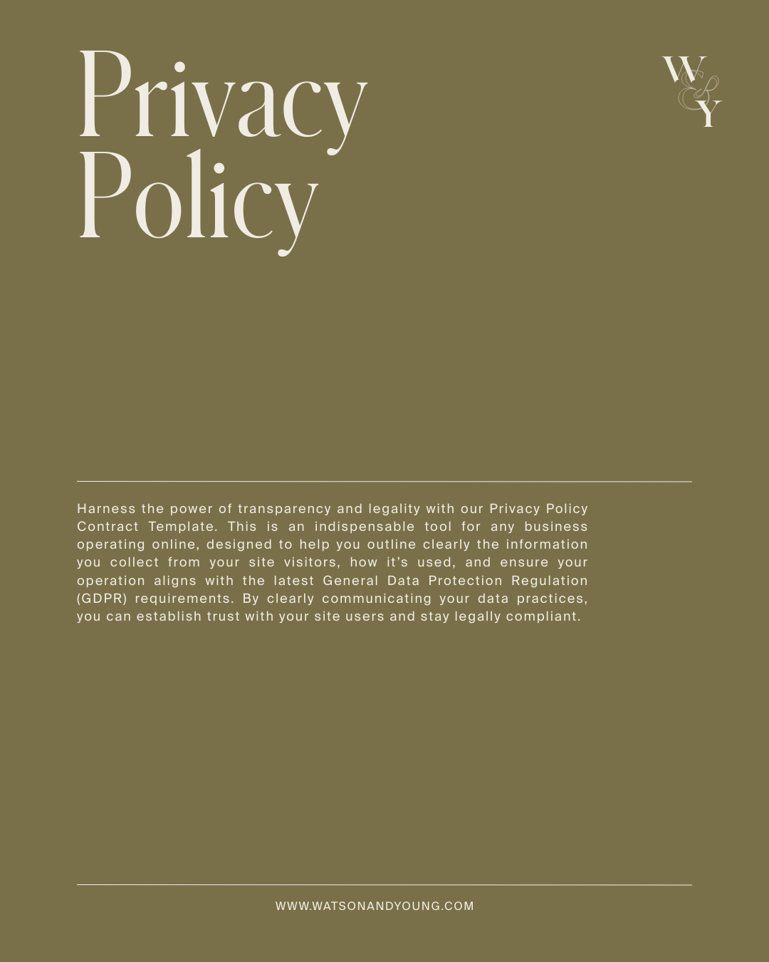 Privacy Policy