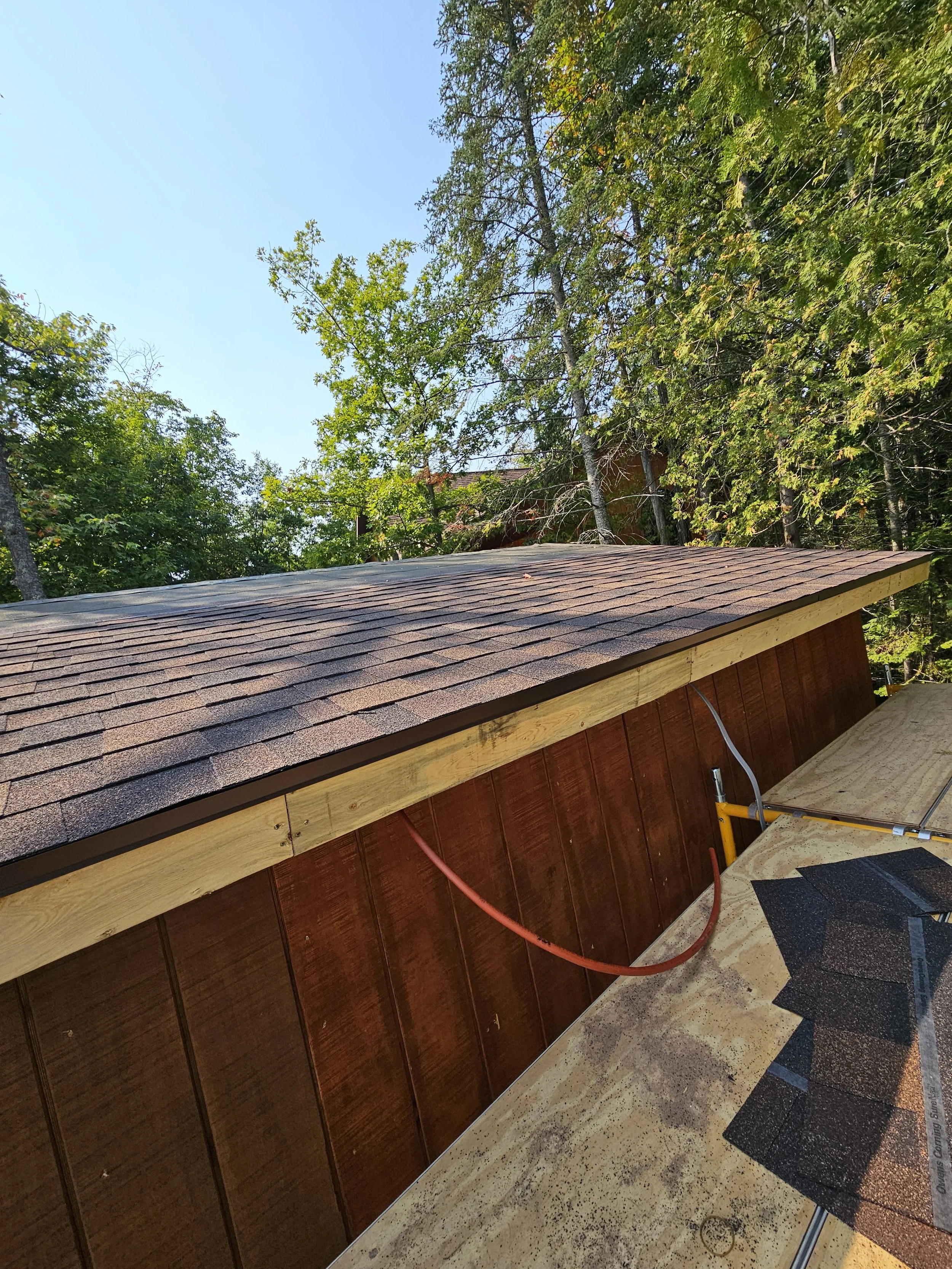 Michigan new roof installation