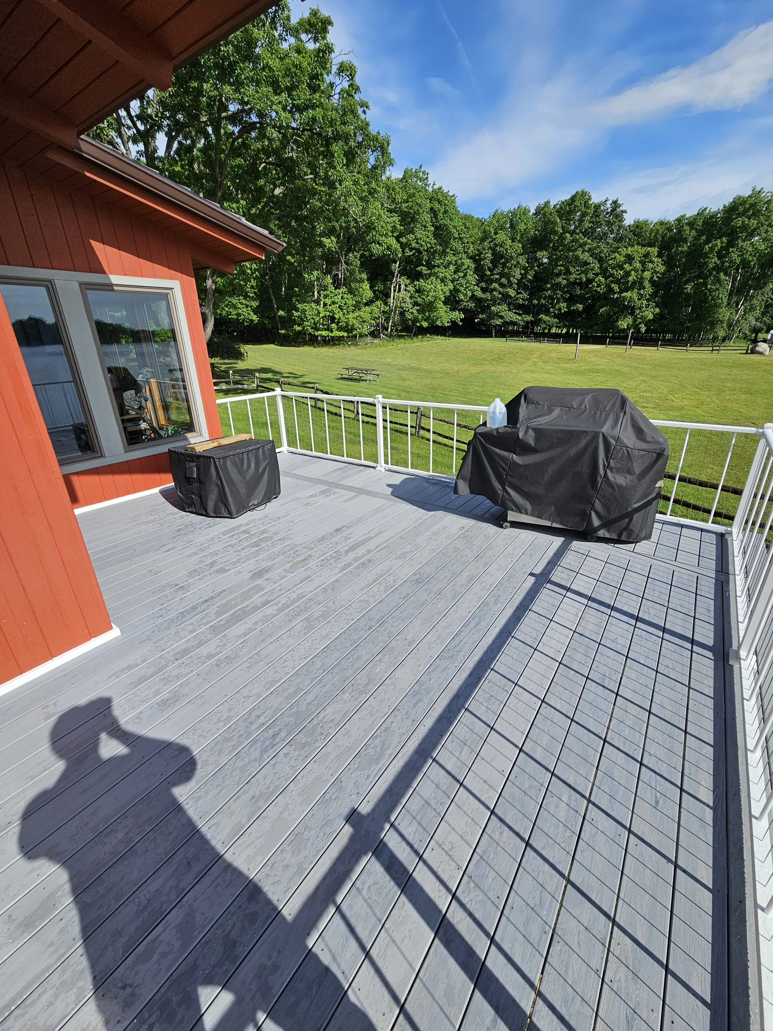 Michigan deck construction