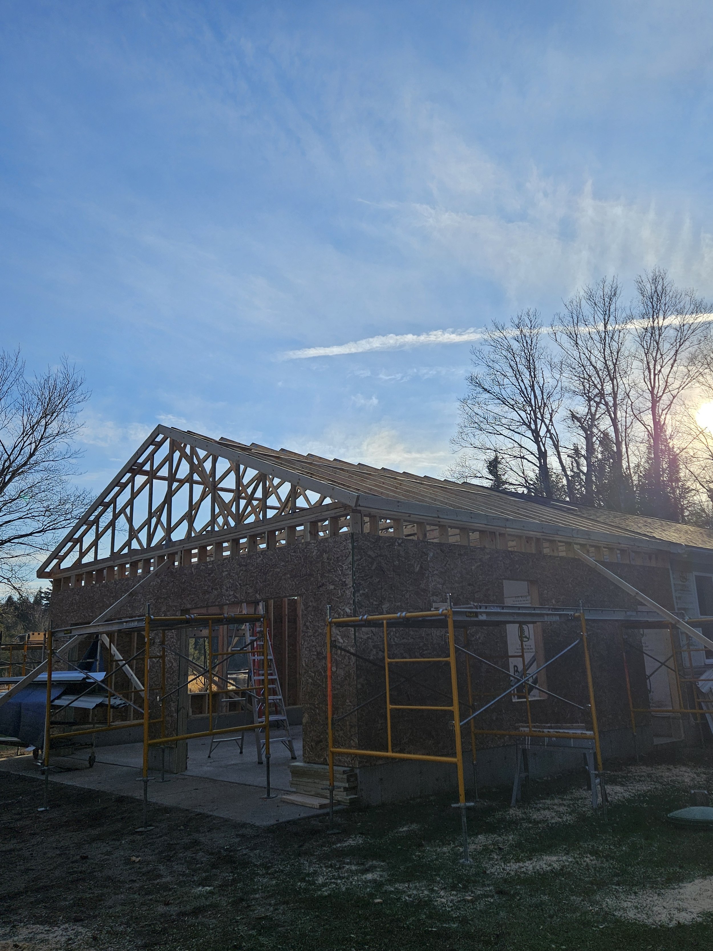 new construction for pole, garage, and homes in Michigan