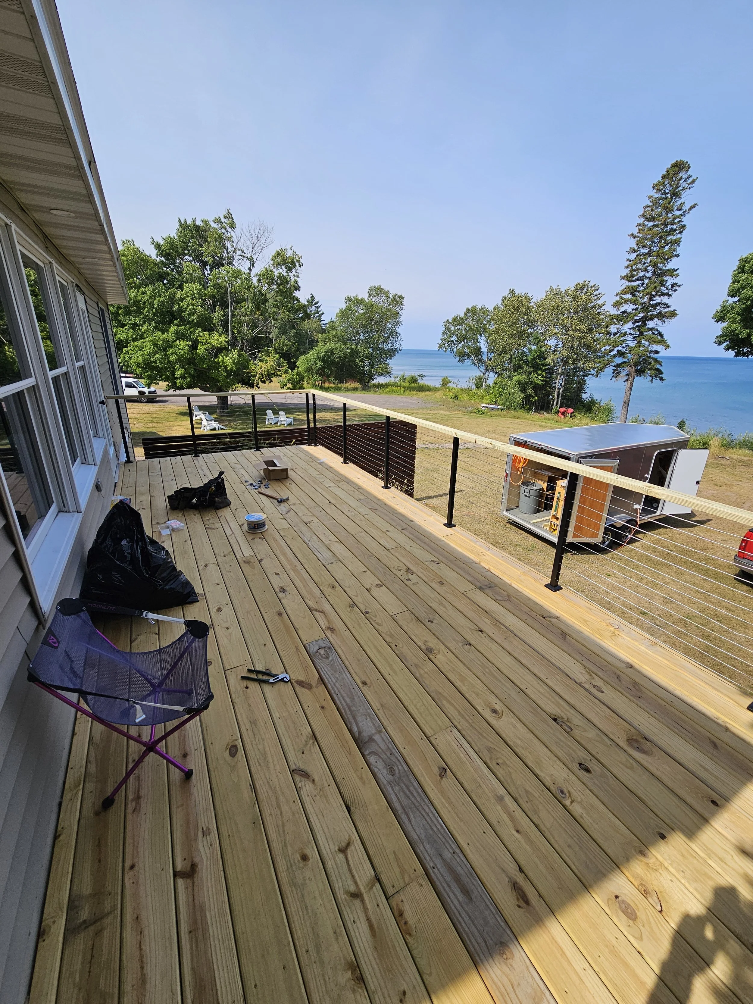 Treated Deck