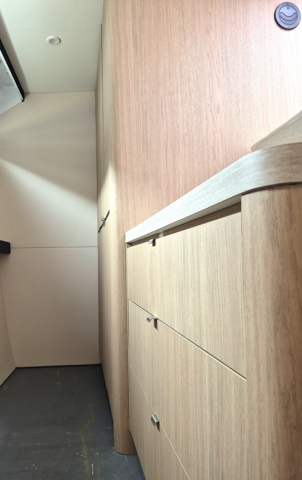 Interior joinery and cabinetry aboard SUR | Jaluit.