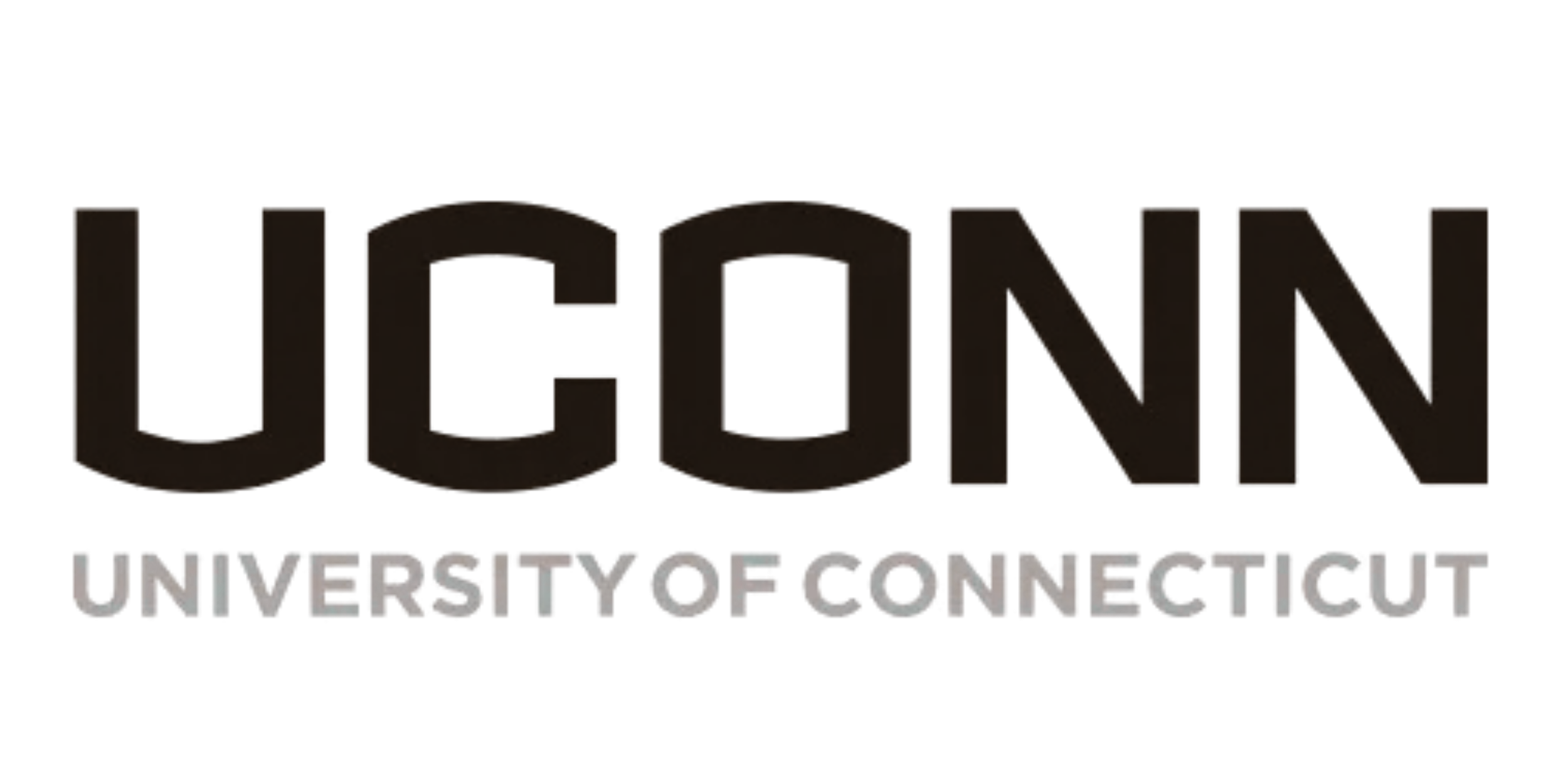 Logo of UConn, the University of Connecticut, with the text 'UCONN' in large letters and 'UNIVERSITY OF CONNECTICUT' underneath.