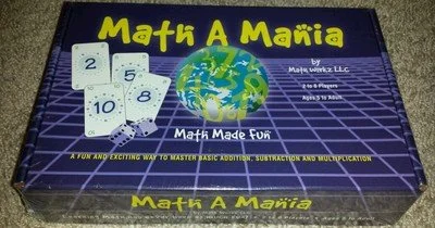 Math A Mania (Educational Board Game)