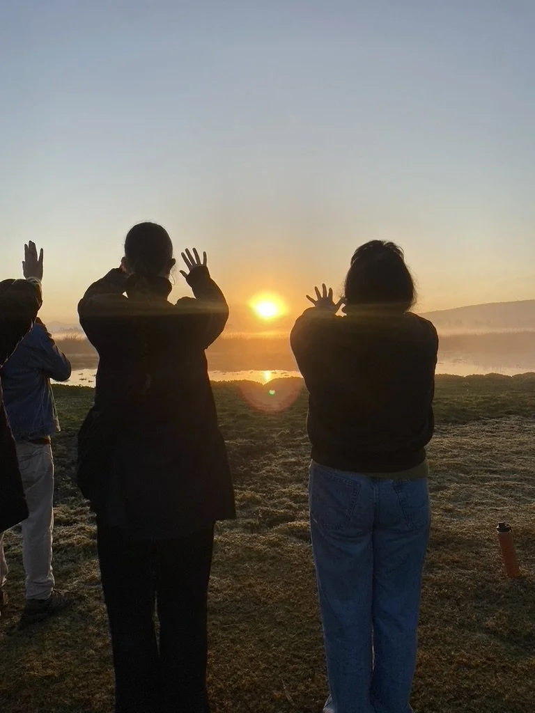 Amanecer en las Chinampas