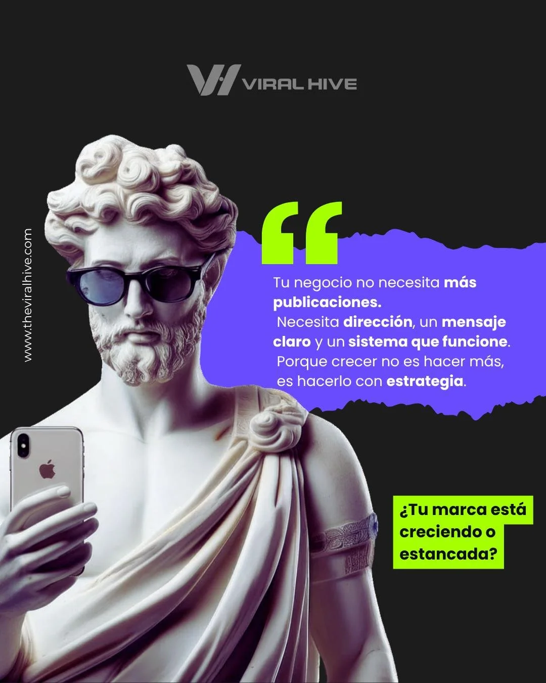 Publicar m&aacute;s no garantiza crecimiento.
Invertir en anuncios no garantiza clientes.
Tener redes sociales activas no garantiza resultados.

Lo que realmente marca la diferencia es la estrategia.

Muchas empresas trabajan duro, pero sin una estru