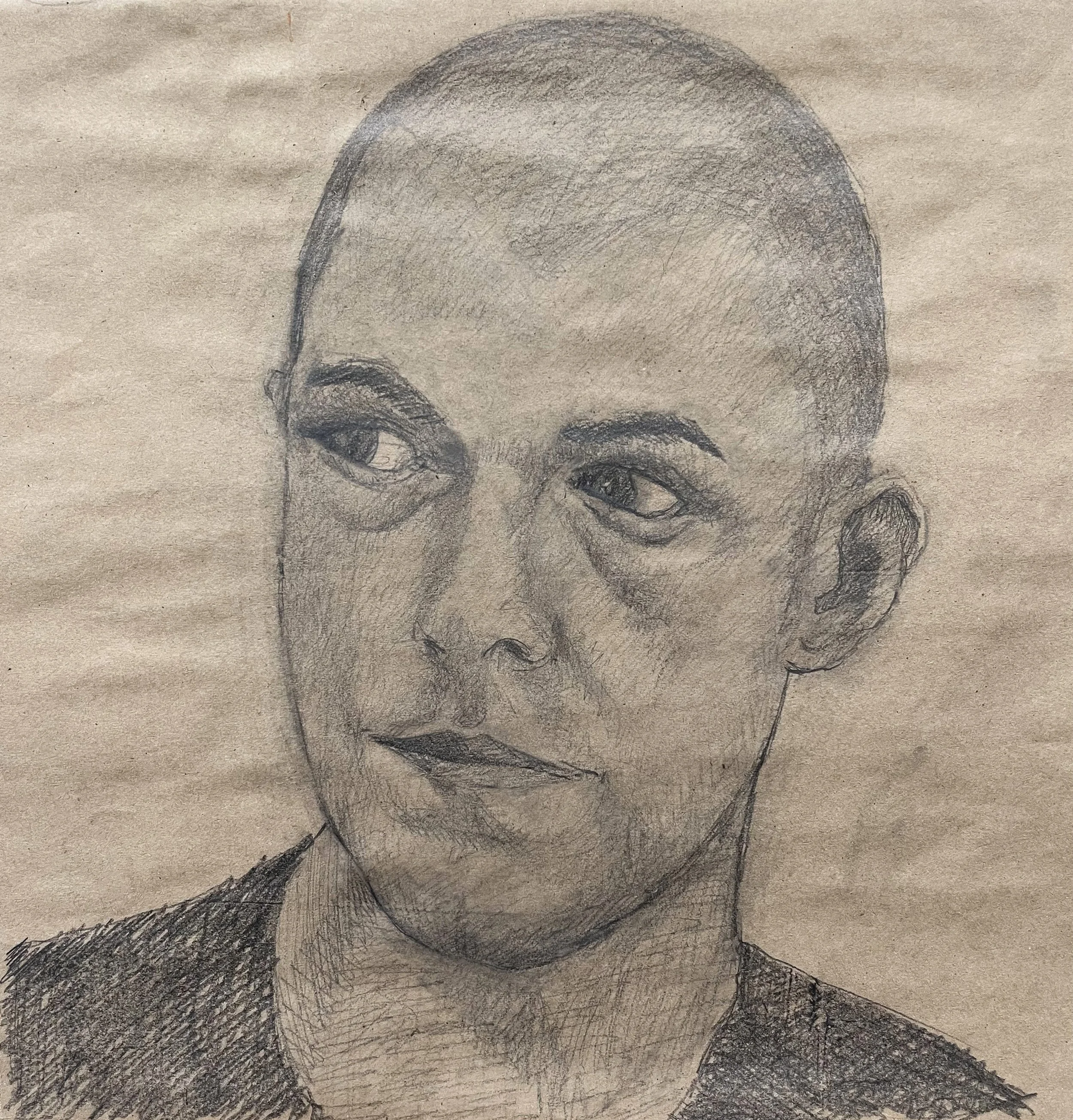 Iraq War, graphite on paper