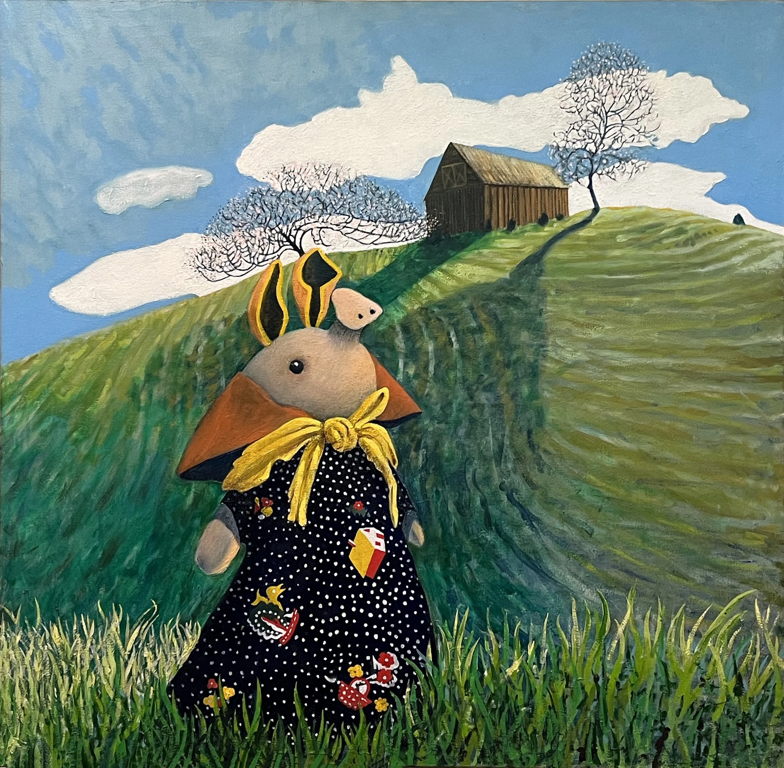 Concern, oil on canvas