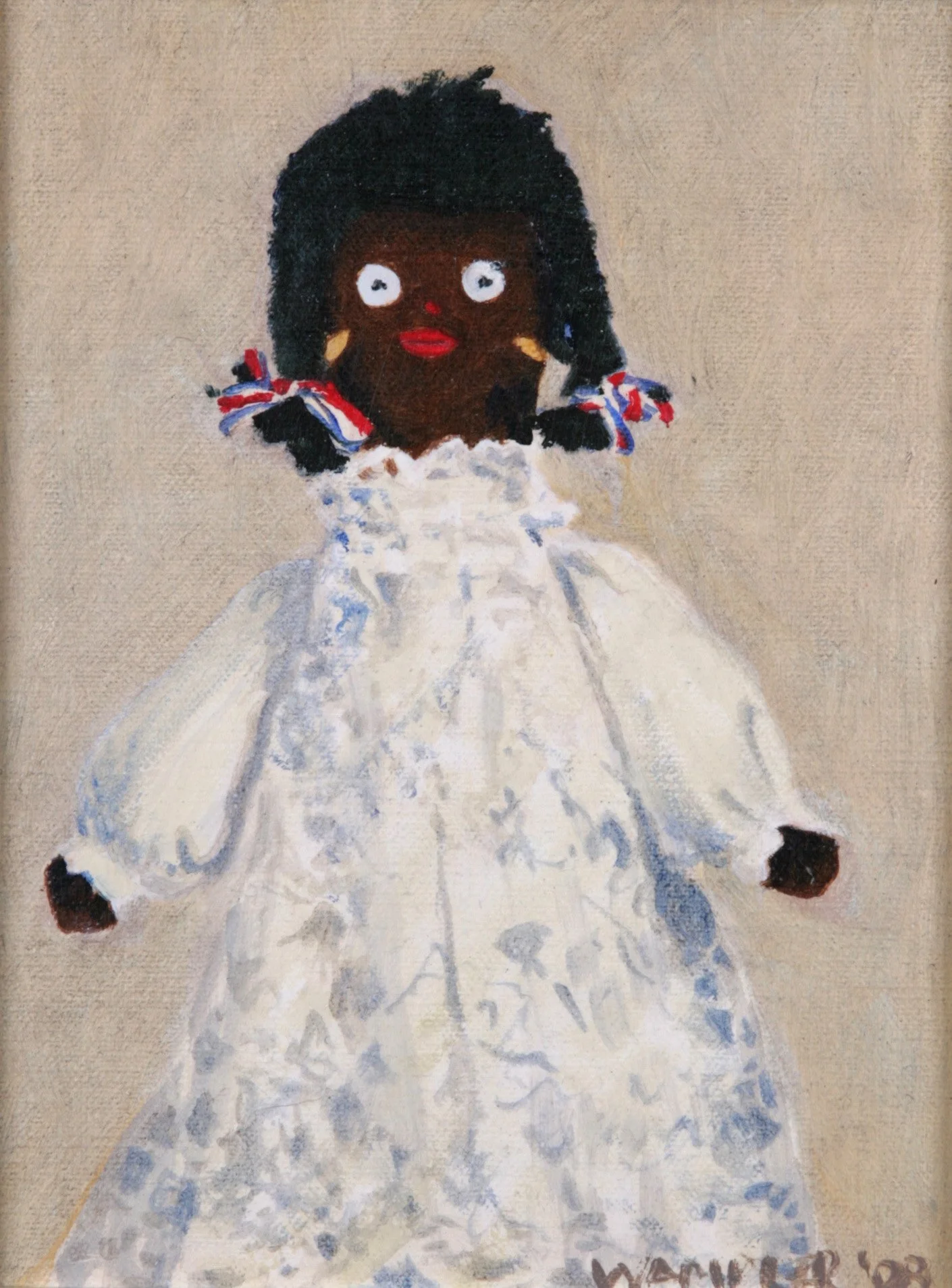 La Pilla, La Quilta - Sisters (Dyptych 1), oil on panel, private collection