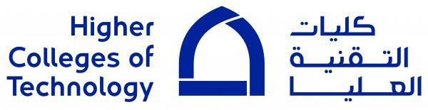 Logo of Higher Colleges of Technology with text in English and Arabic.