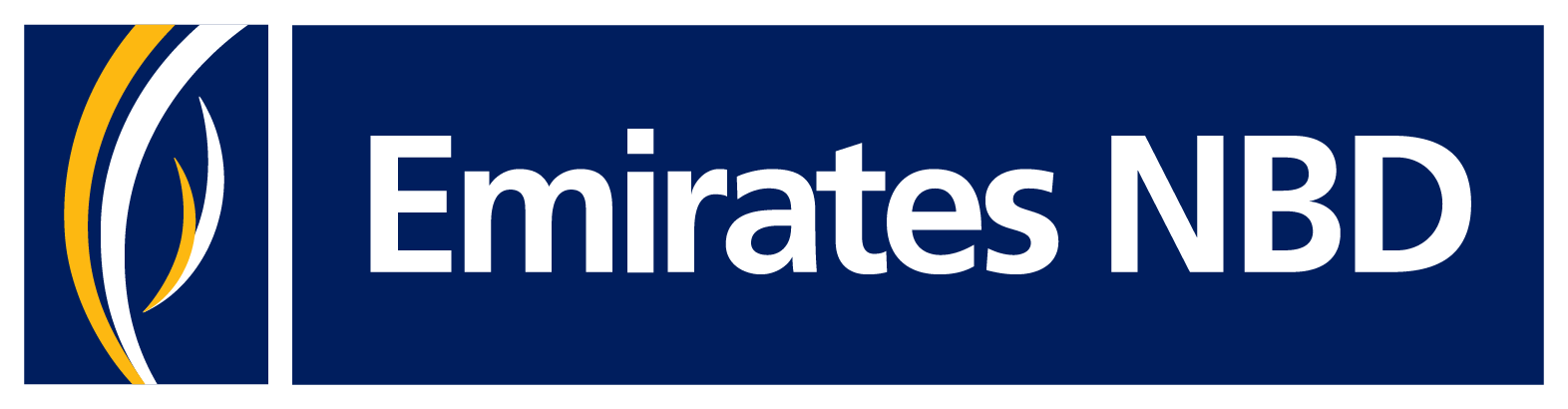 Emirates NBD logo.