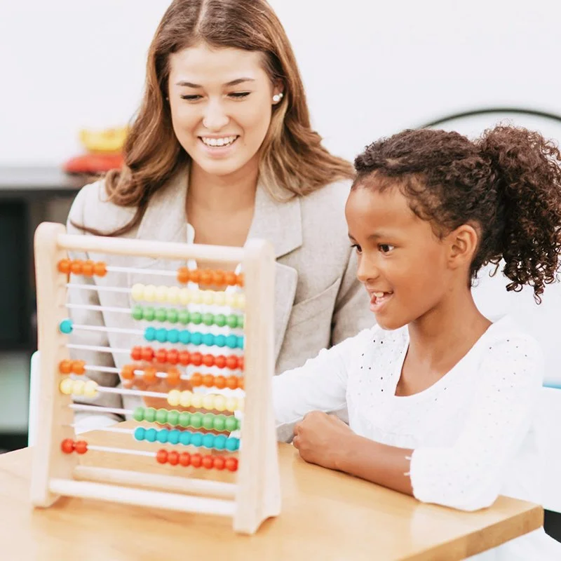 Woman and child during occupational therapy session in Redding, CA