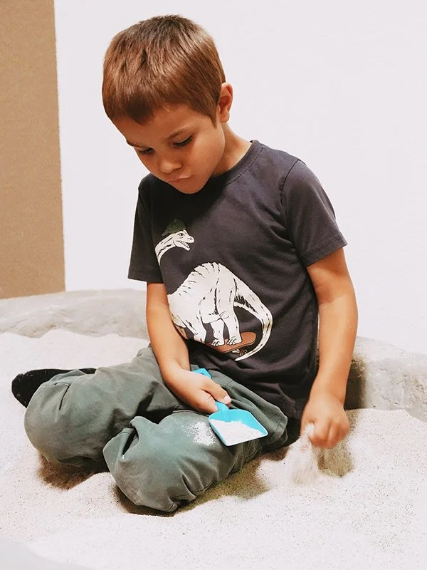 Child with developmental disabilities at a occupational therapist in Redding, CA