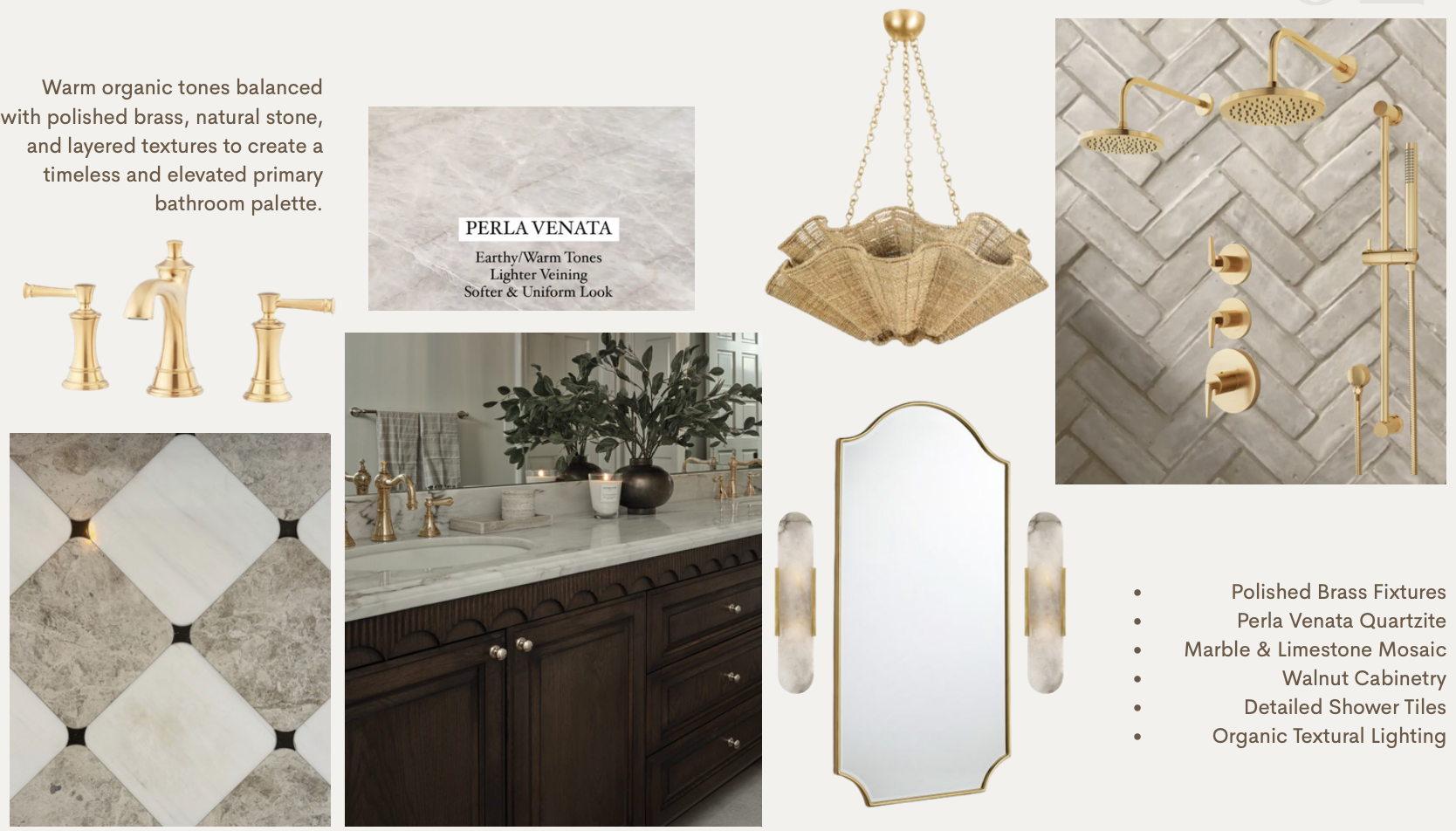 Custom Finish & Material Selections