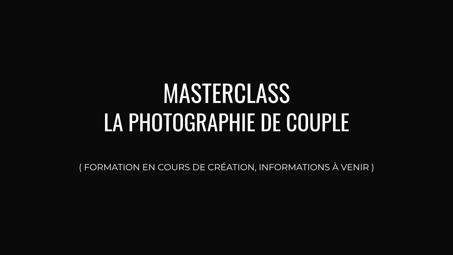Formation photo de couple