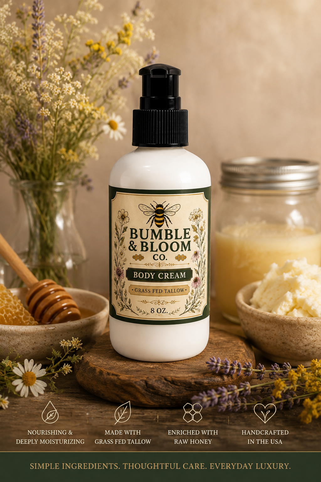 Nourishing Tallow Body Cream