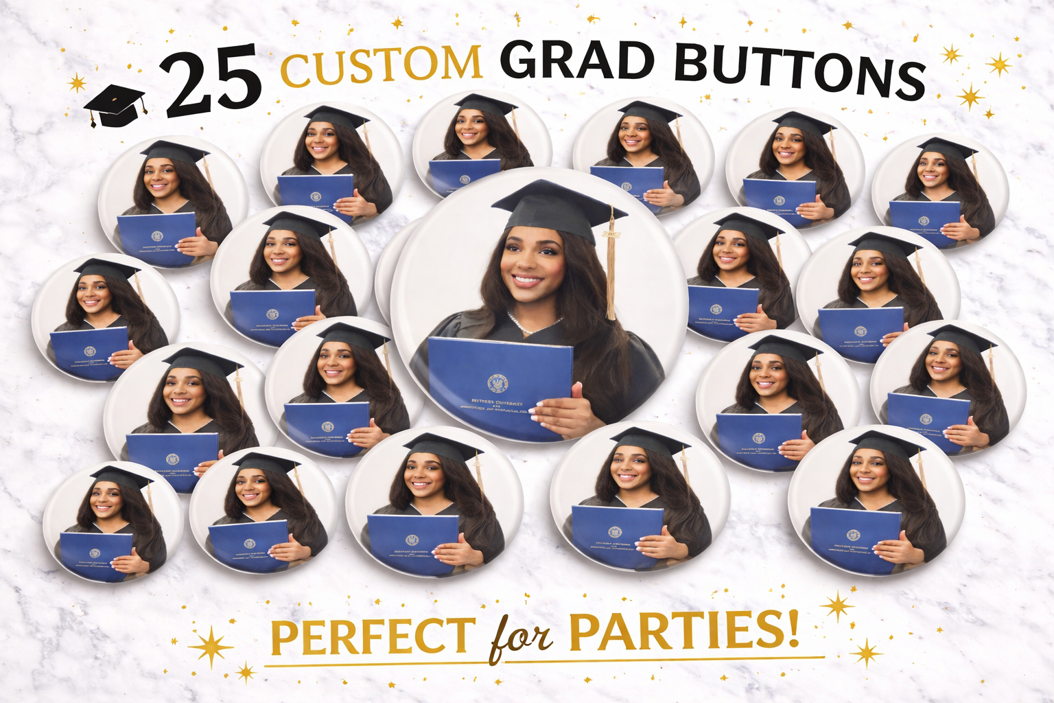 25 Button Pack