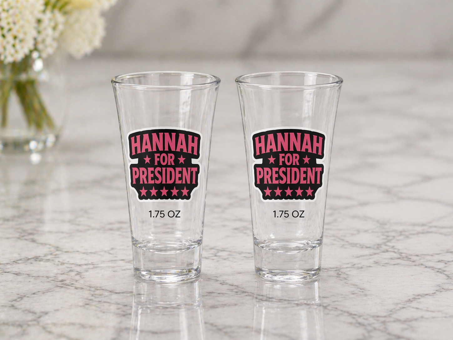 Custom Shot Glass Cup Pack