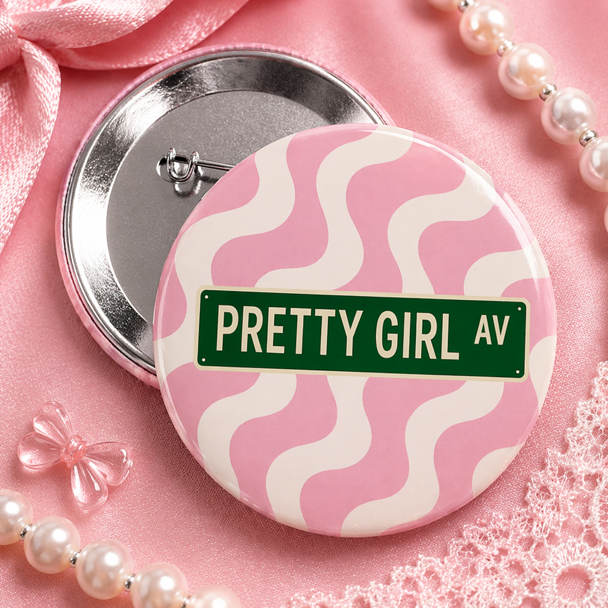 Pretty Girl Avenue Badge