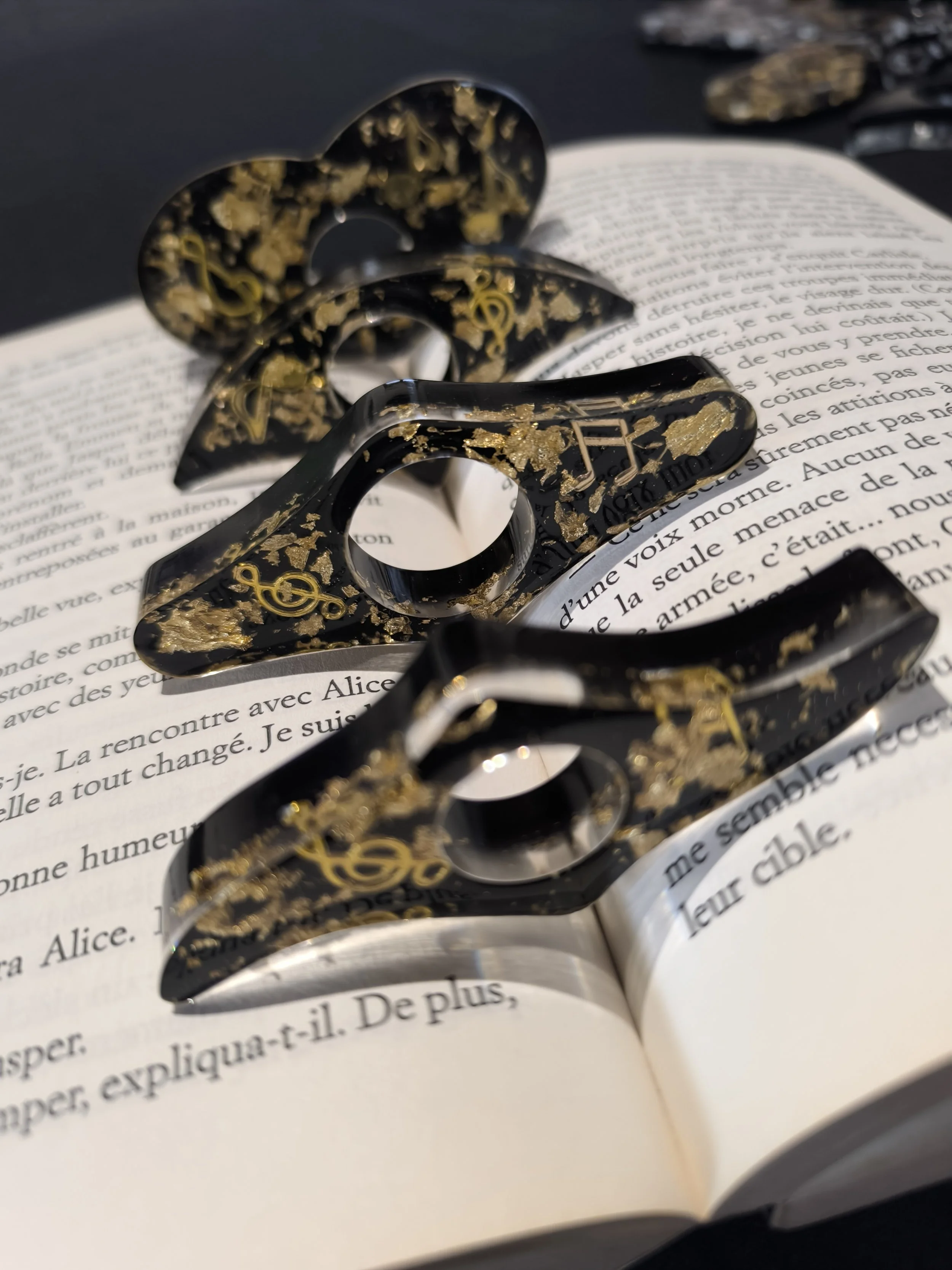 Porte-pouce de lecture