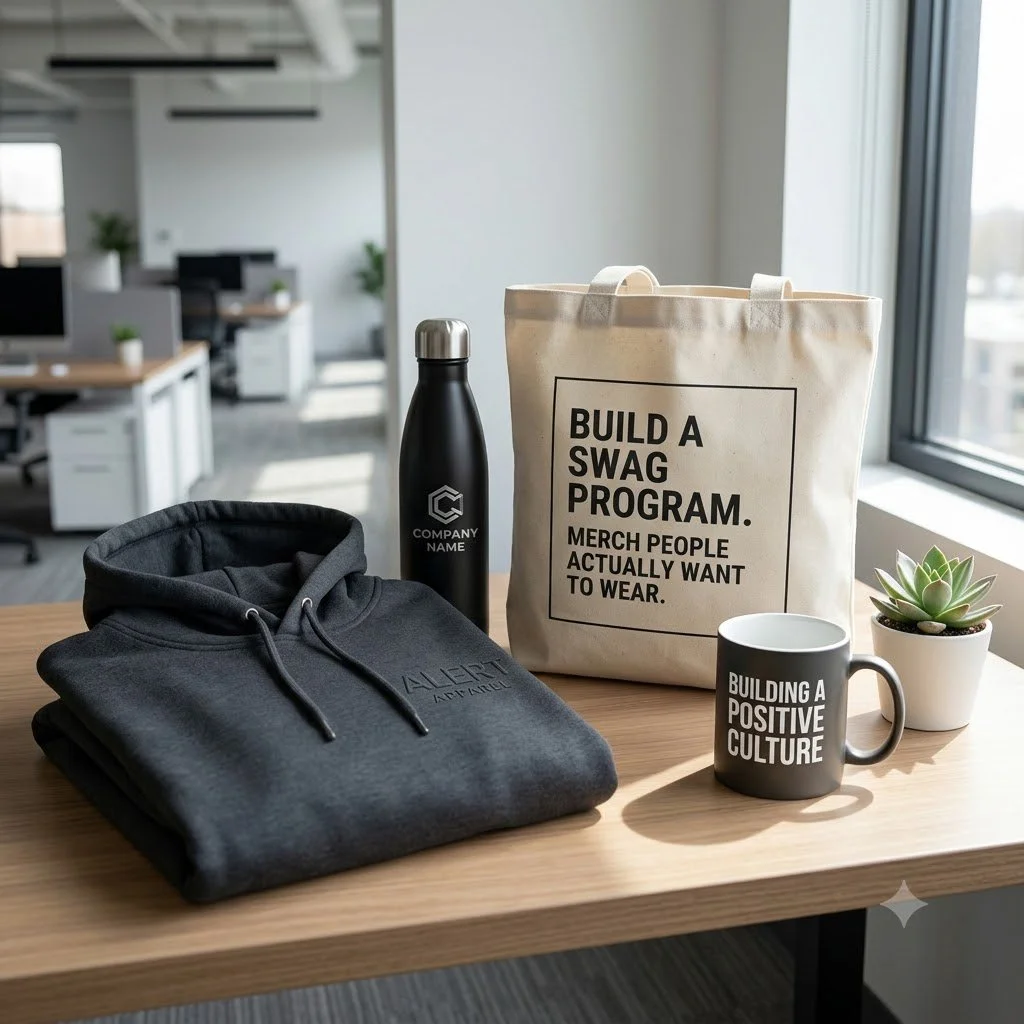 How to Set Up a Corporate Swag Program That People Actually Want to Wear