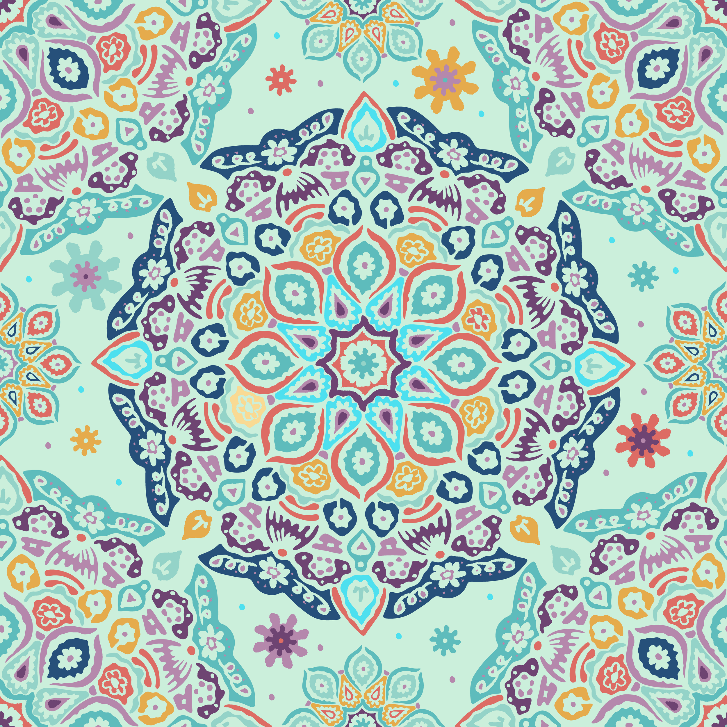 MINTY MANDALAS