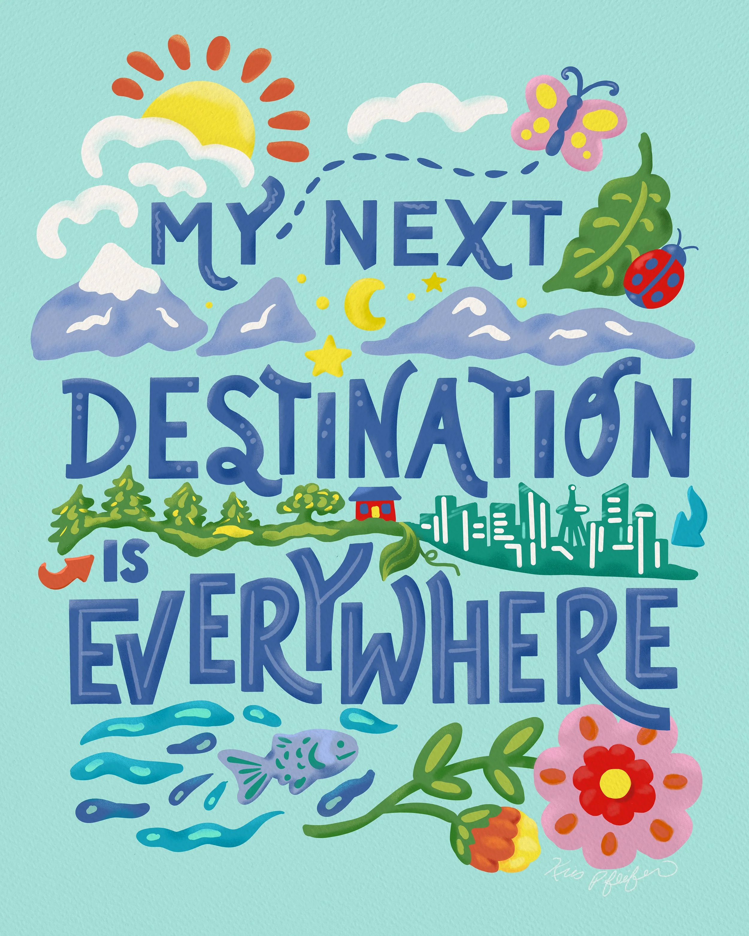 TRAVEL TYPOGRAPHY