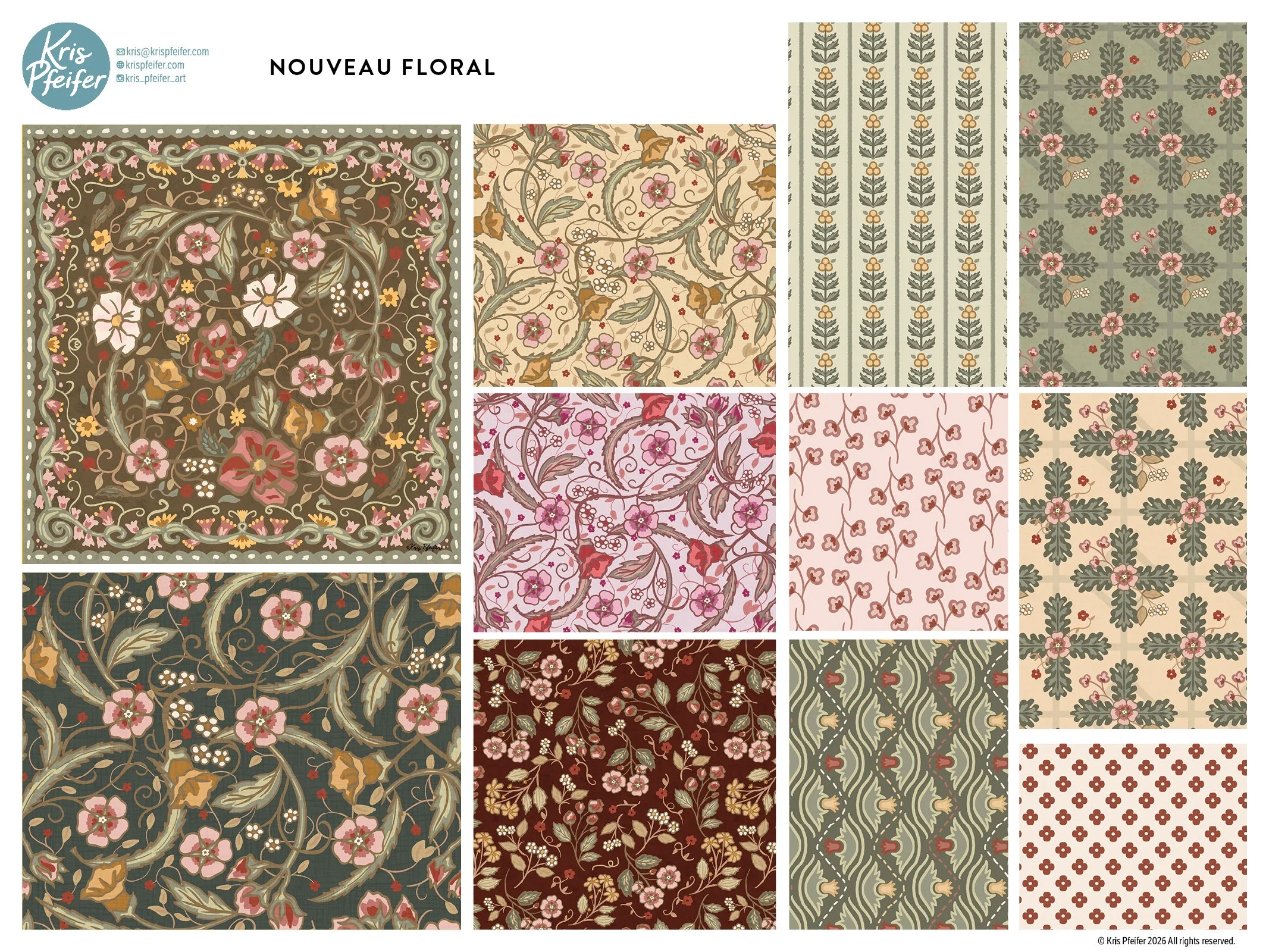 NOUVEAU FLORAL