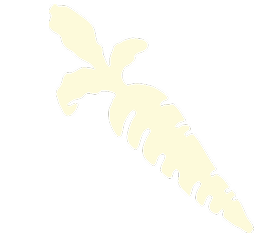 Silhouette of a carrot pointing downwards