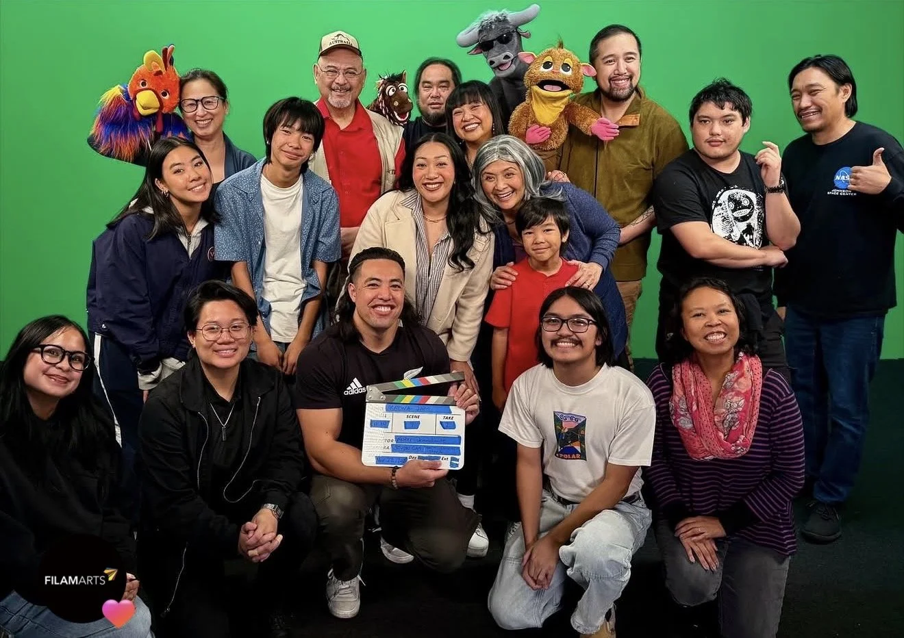 Kapwa Jam Cast  Men and Women with Puppets