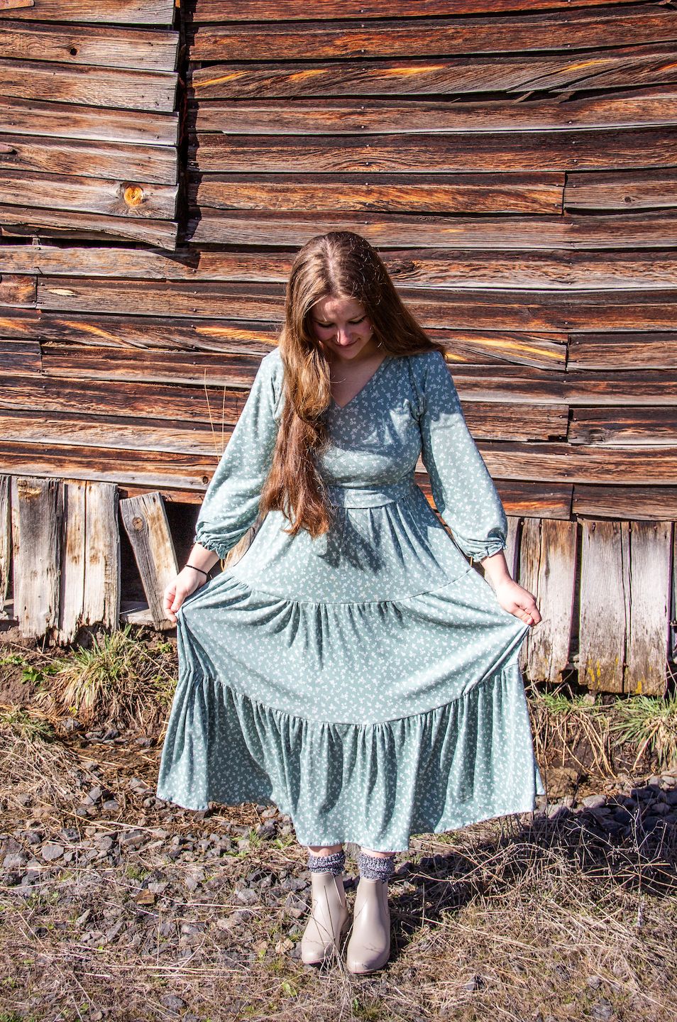 Sage Meadow Midi Dress