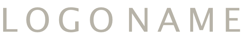 Text that says 'LOGONAME' in large, gray letters on a black background.