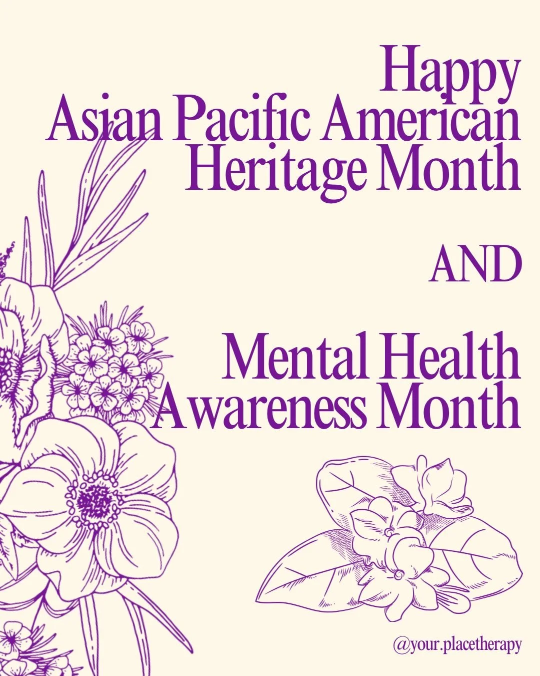 To end off happy AAPI Month and mental health awareness month!
-
-
#happyaapimonth #mentalhealthawareness #bipoctherapy #explore #aapi