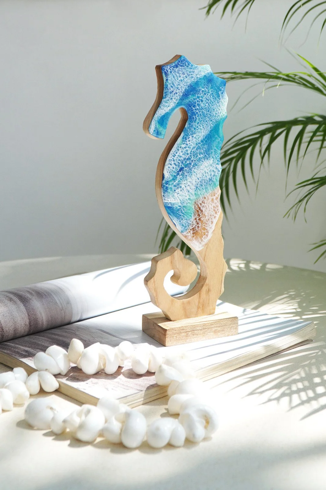 WOODEN SEAHORSE