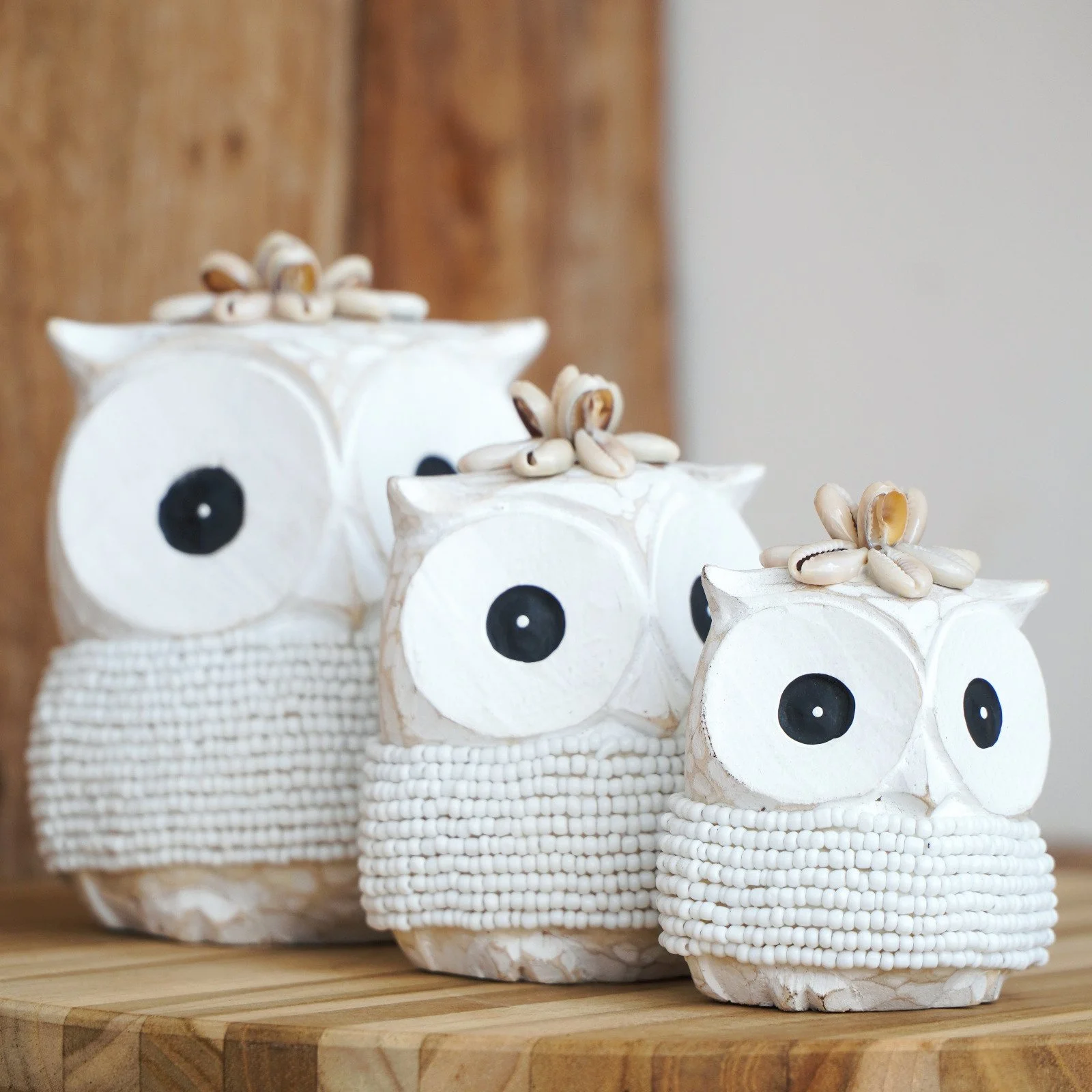 ECHO OWL BABIES SET OF THREE