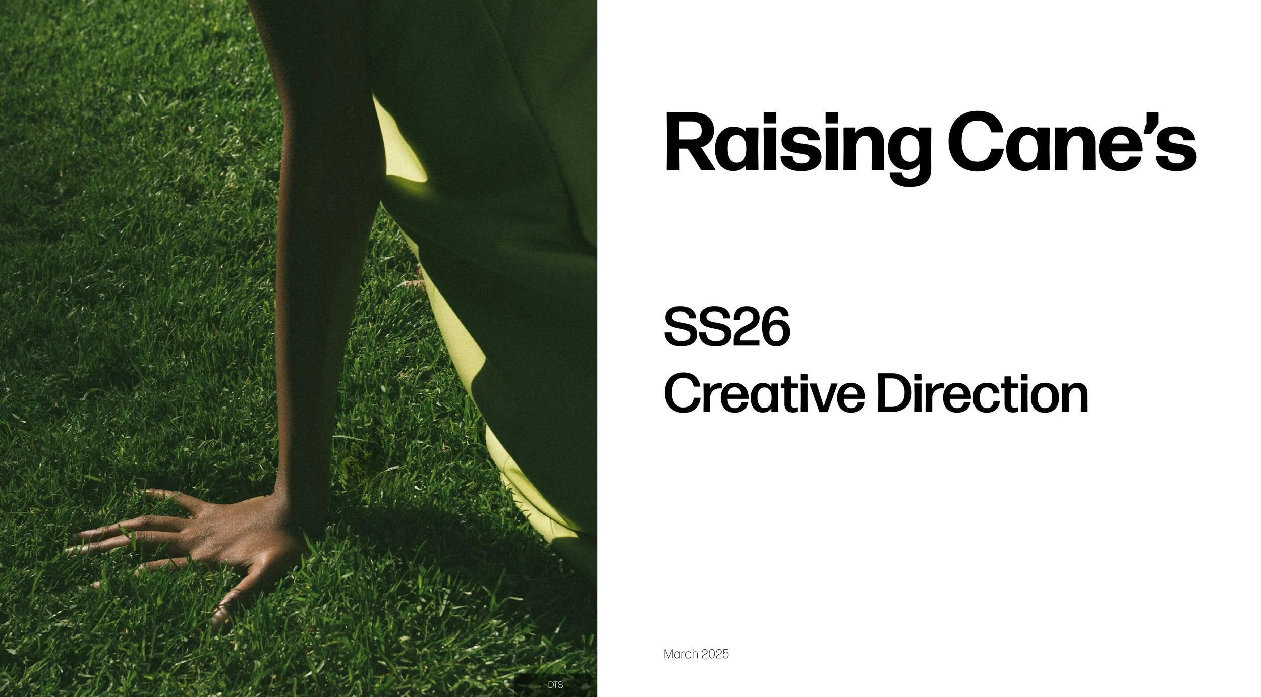 Raising Cane's Creative Direction SS26