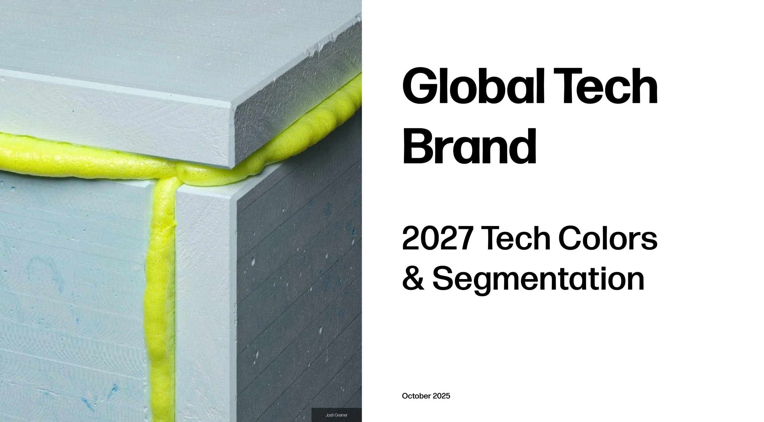 2027 Tech CMF & Segmentation