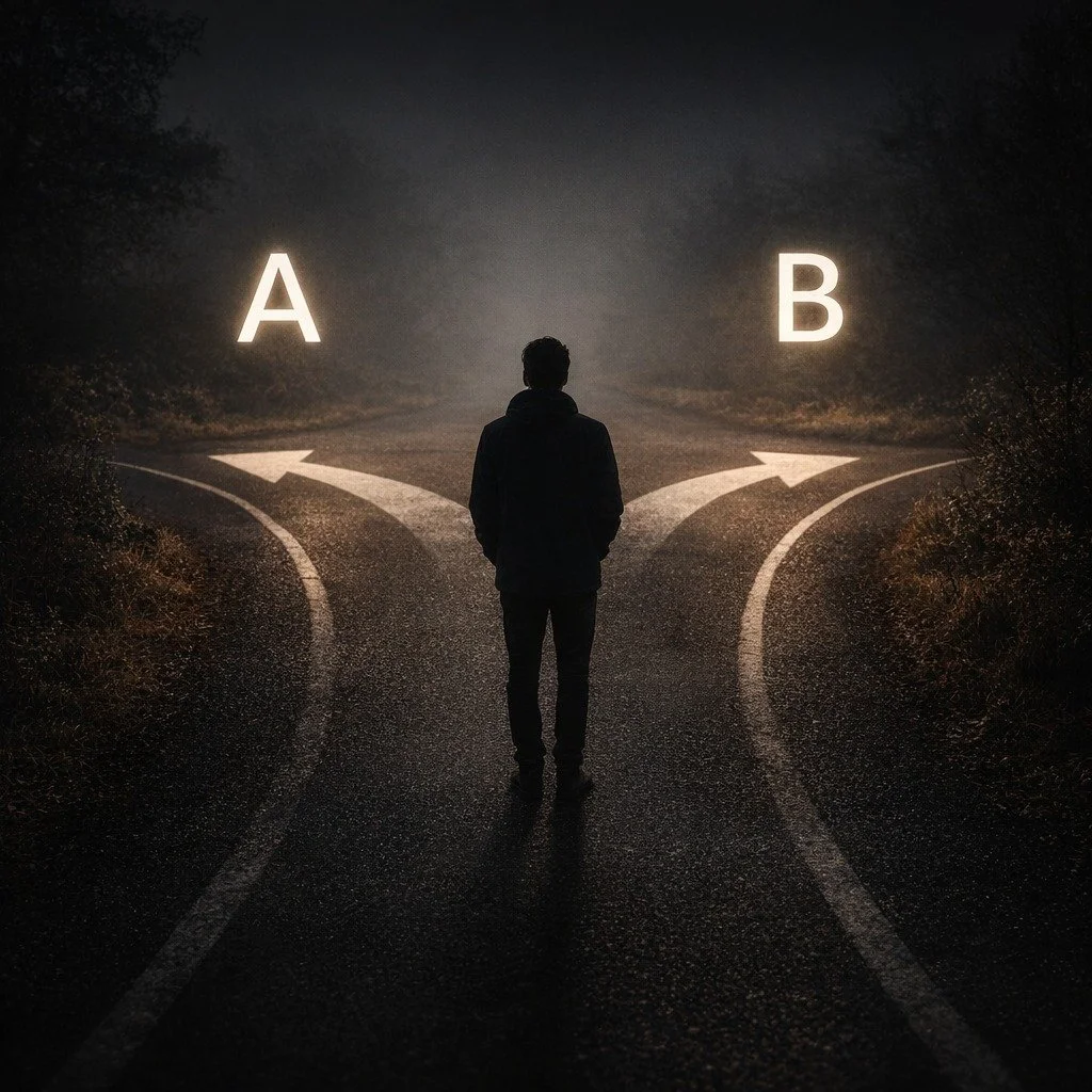 Which one are you?

A. You think it through from every angle until you&rsquo;re exhausted
B. You already know the answer but keep second guessing it

No judgment. Just curious.