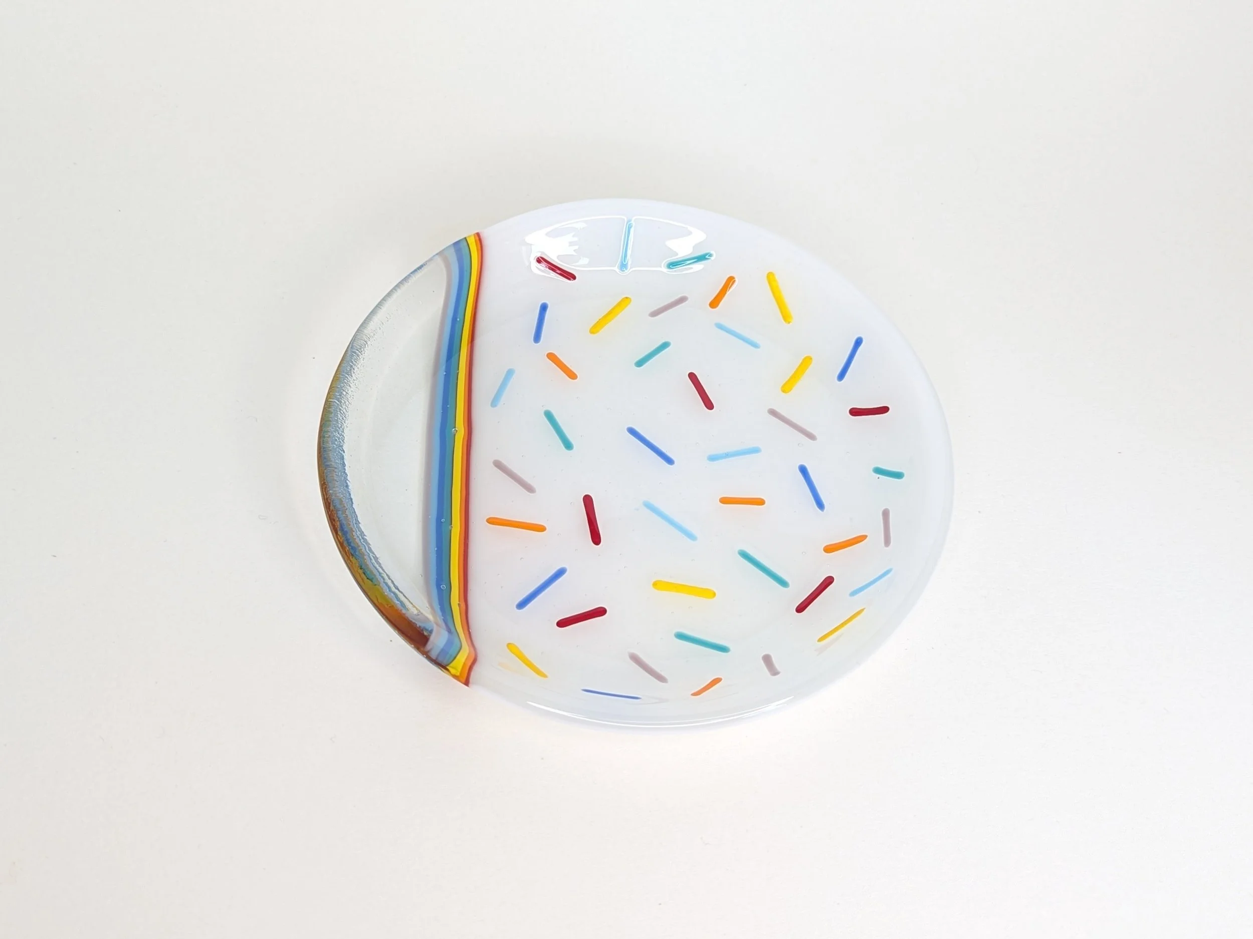 Rainbow Sprinkle Plate