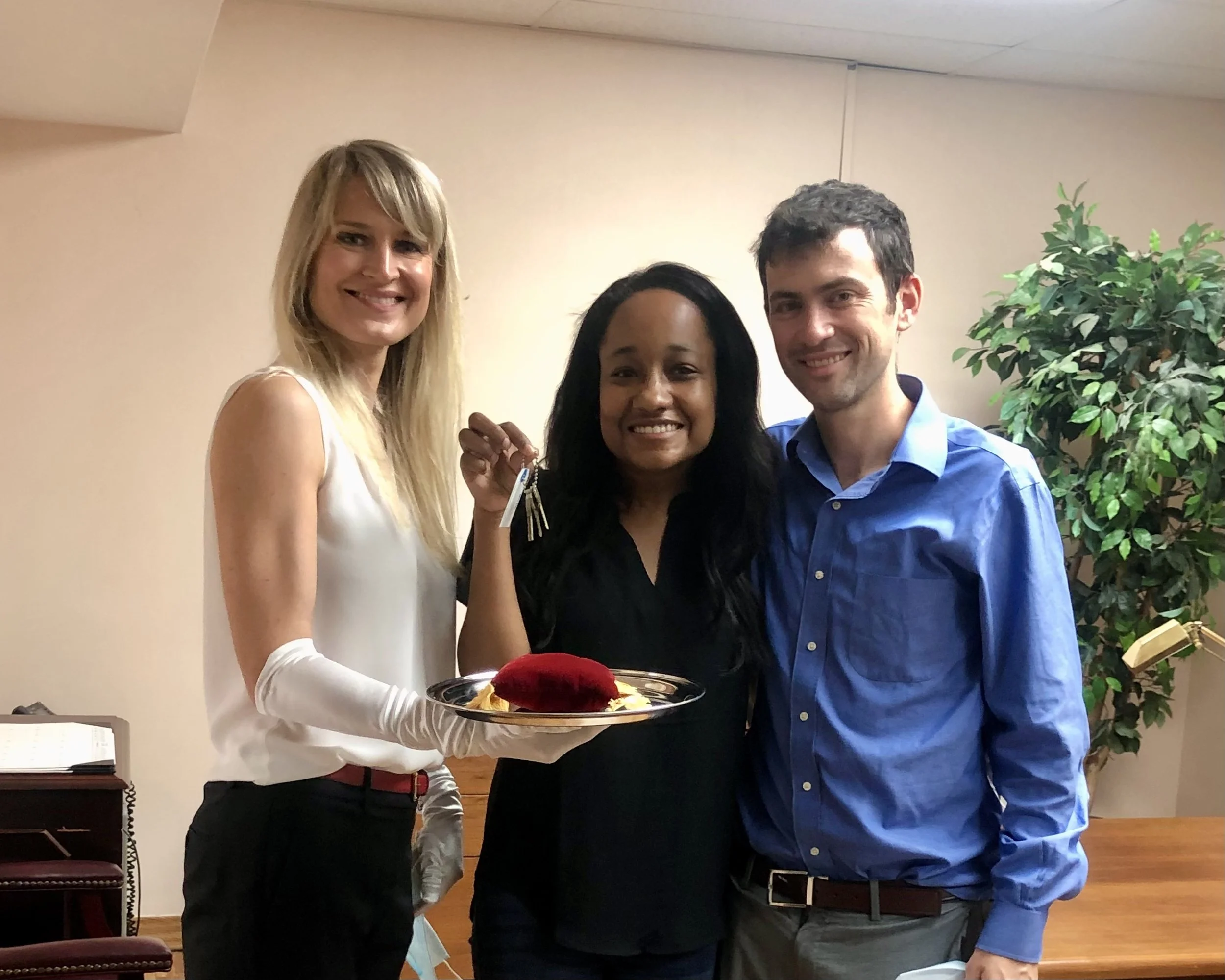 Arlington home buyers — clients of Renata Briggman real estate