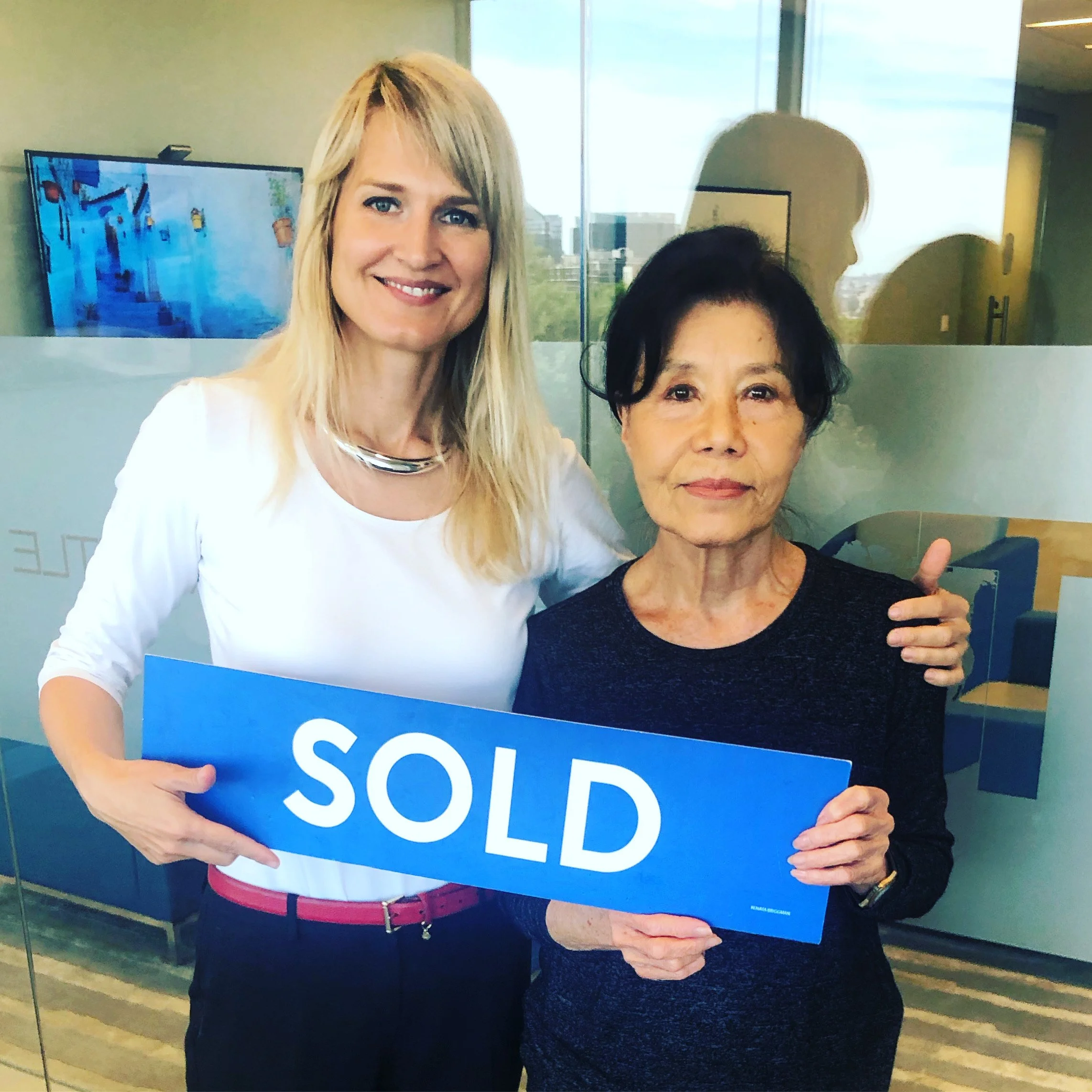 Arlington home sellers — clients of Renata Briggman real estate