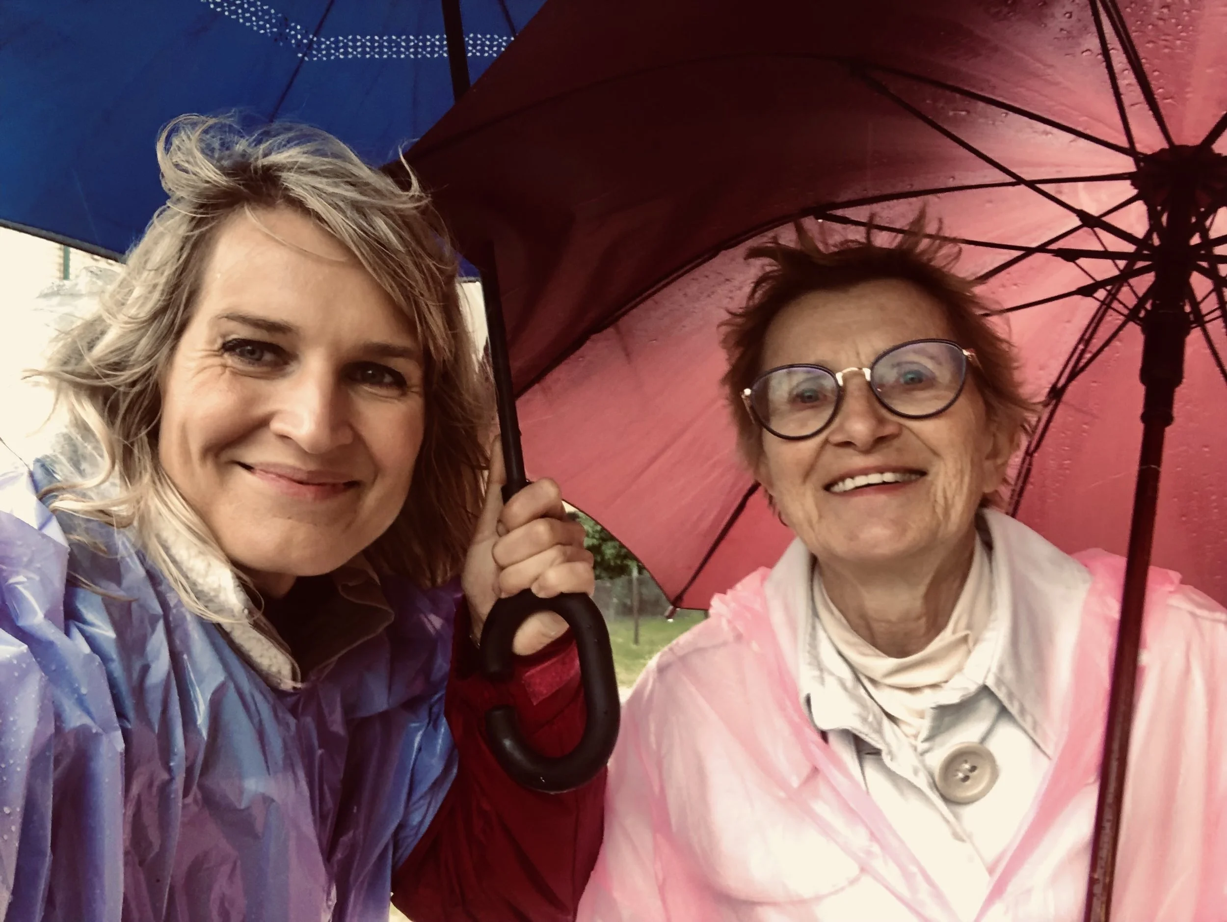 Renata Briggman and Nijole Saltenyte. Nijole is Renata's aunt.