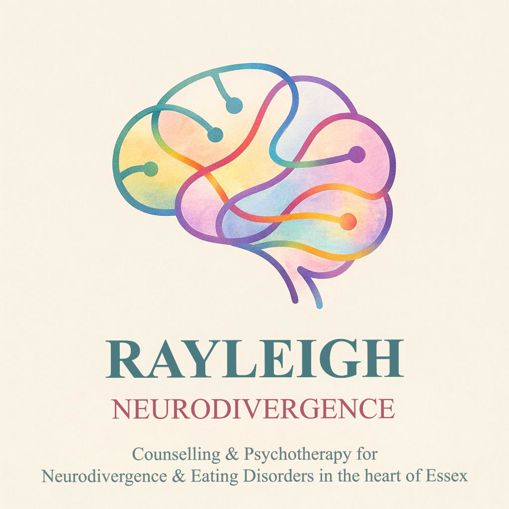 Neurodivergent Eating Disorder counselling Rayleigh, Essex Hockley Rochford Southend-on-sea  Autism  Attention deficit hyperactivity disorder ASD ADHD  counselling psychotherapy Benfleet Hullbridge Leigh-on-sea Mental Health psychotherapy counsellor