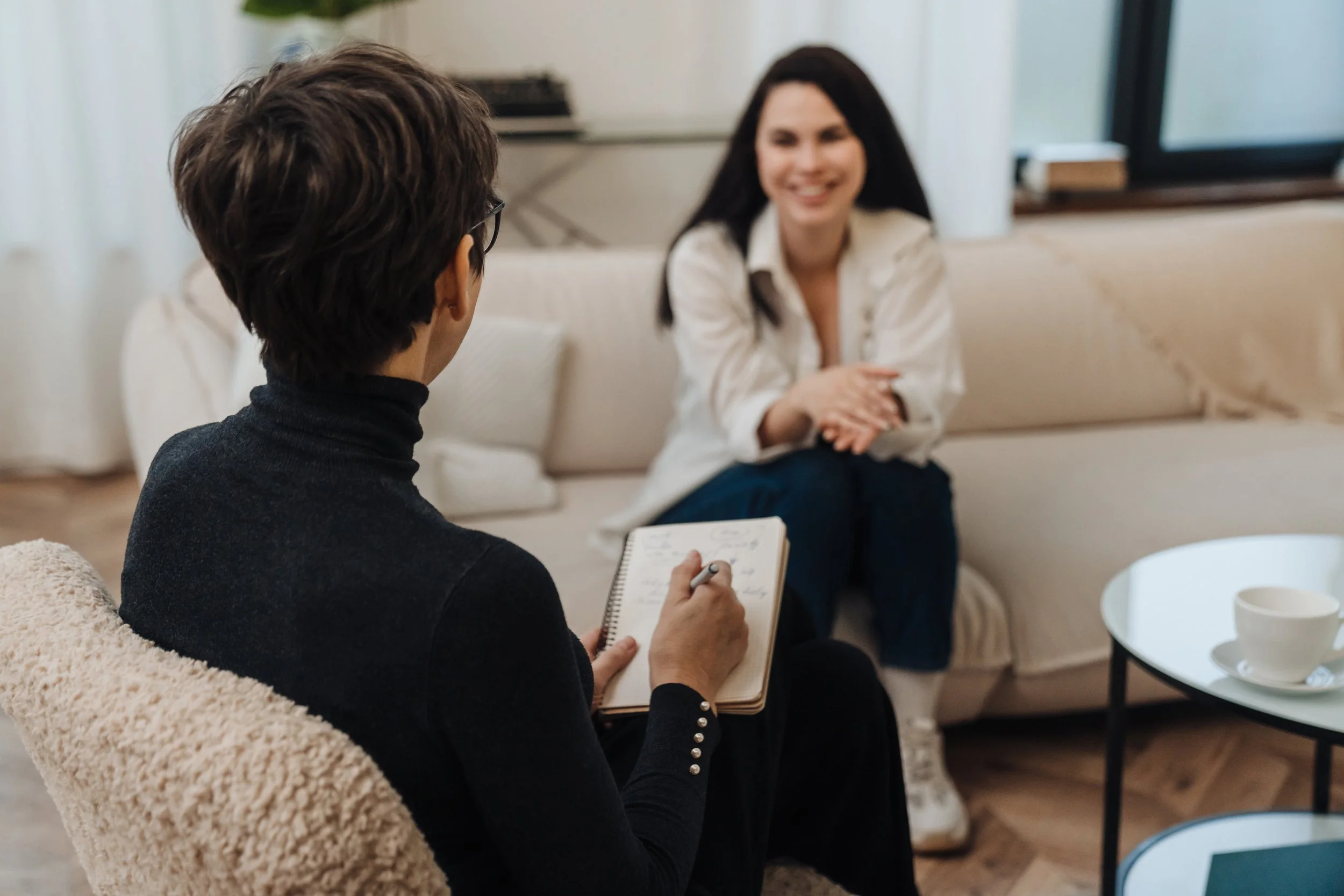 a woman during a psychological assessment in Friendship Heights, DC