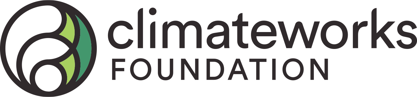 Climatelworks Foundation logo with a stylized circular design and the organization name in black text.