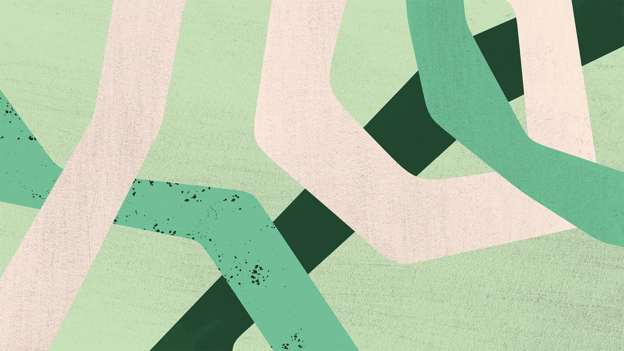 Abstract scientific illustration