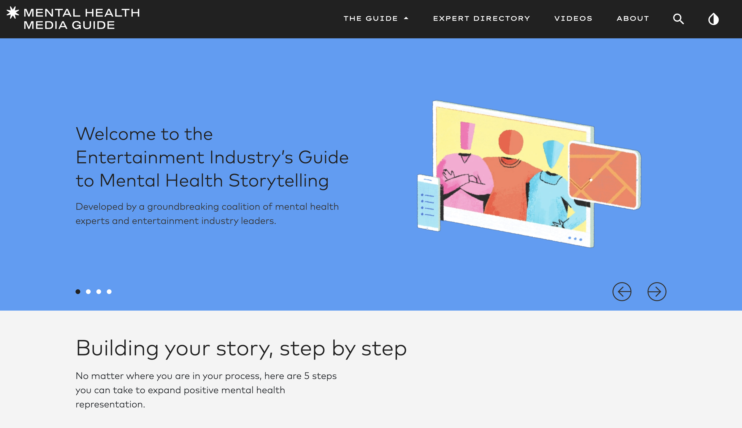 Mental Health Media Guide Homepage
